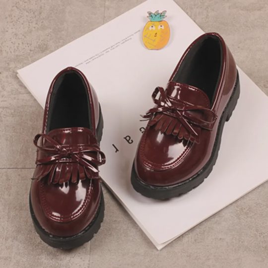 Girls Fashion Leather Shoes
