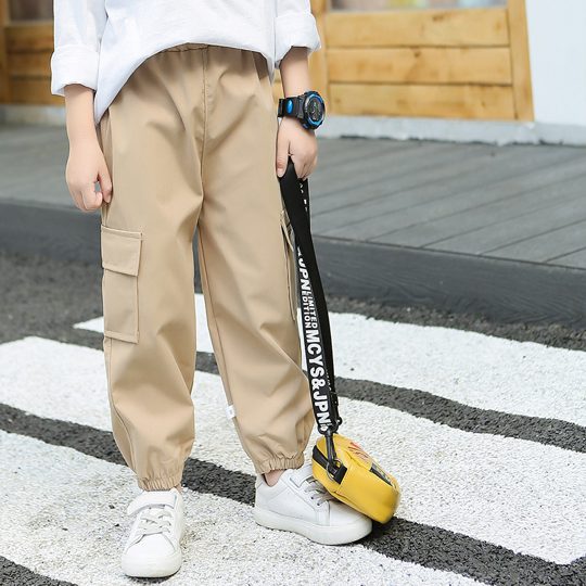 【12M-10Y】Boys Casual Solid Color Pants