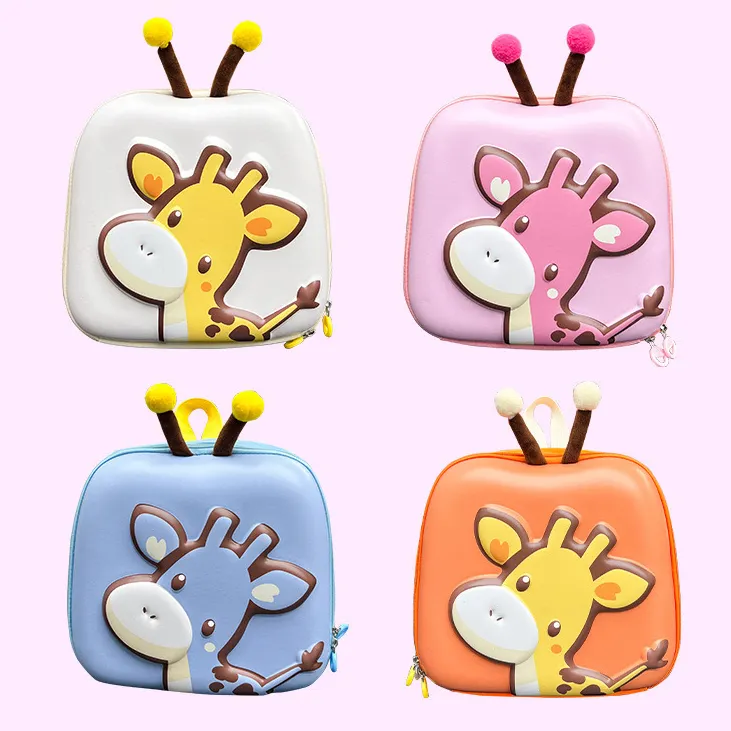 Kids Cute Giraffe Shaped Backpack