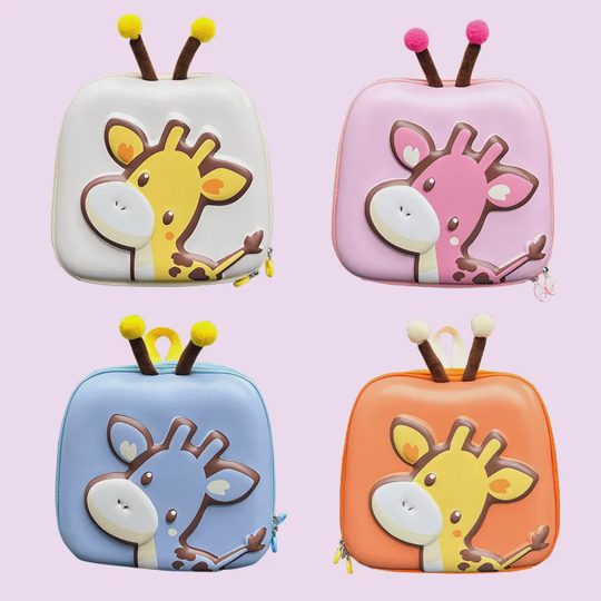 Kids Cute Giraffe Shaped Backpack