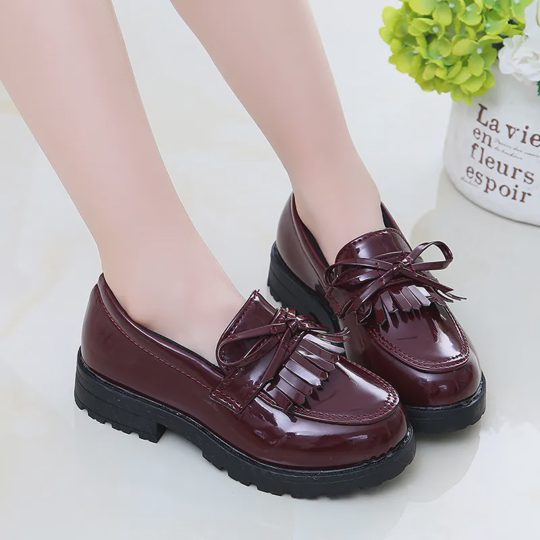 Girls Fashion Leather Shoes