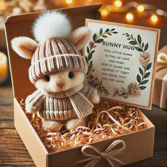 Mini Bunny Hug Cute Holiday Gifts
