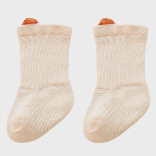 Unisex Baby Cotton Macaron Solid Color Breathable Socks