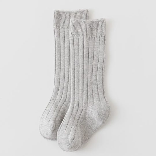 【0-3Y】Baby's Cute Solid Color Soft And Warm Socks