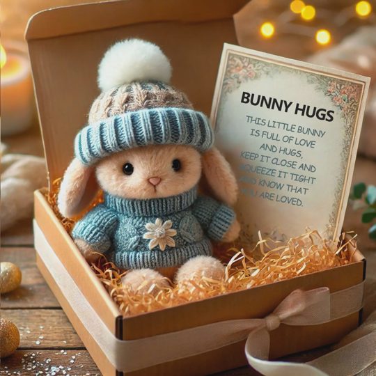Mini Bunny Hug Cute Holiday Gifts
