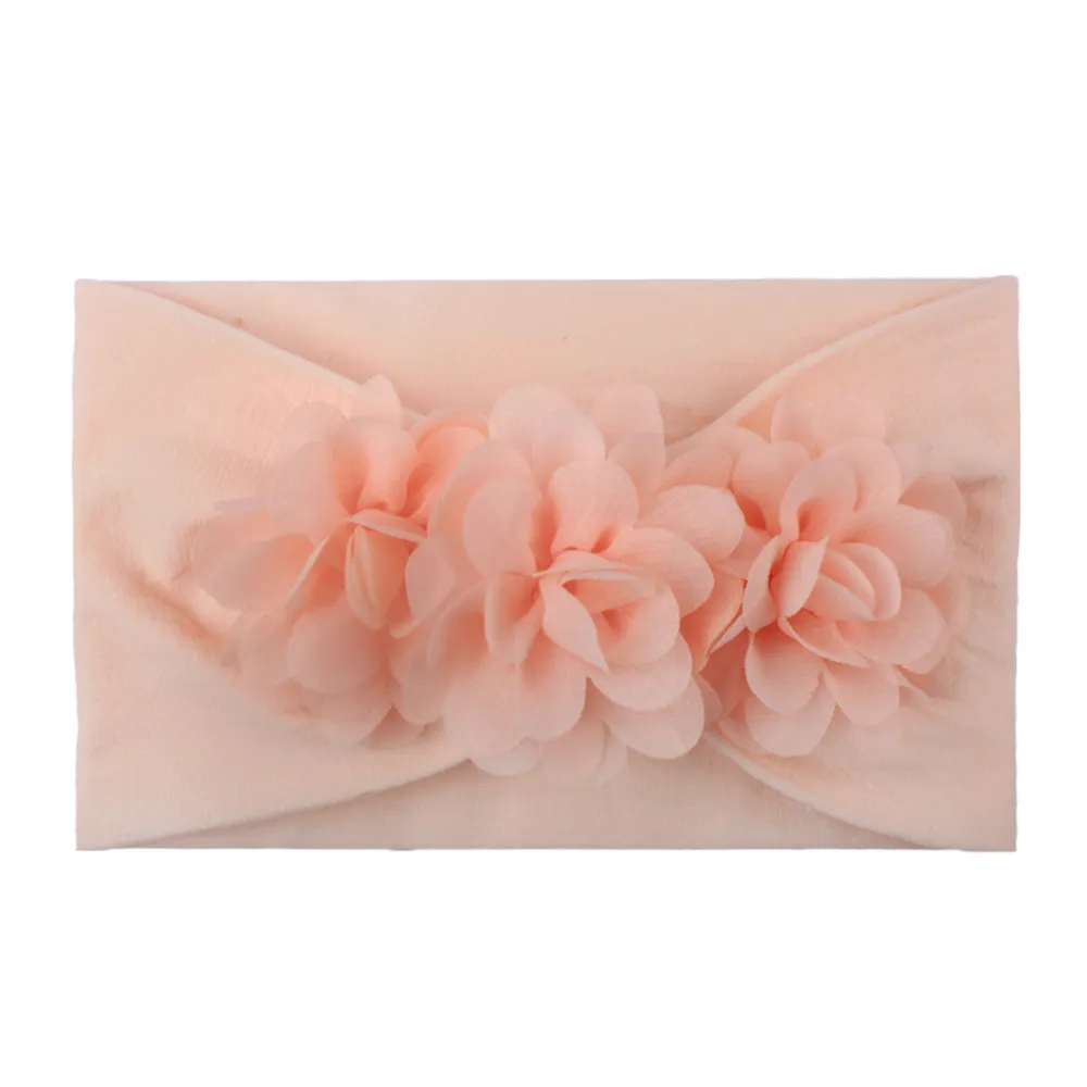 Baby Girls Cute Soft Floral Multicolor Headband